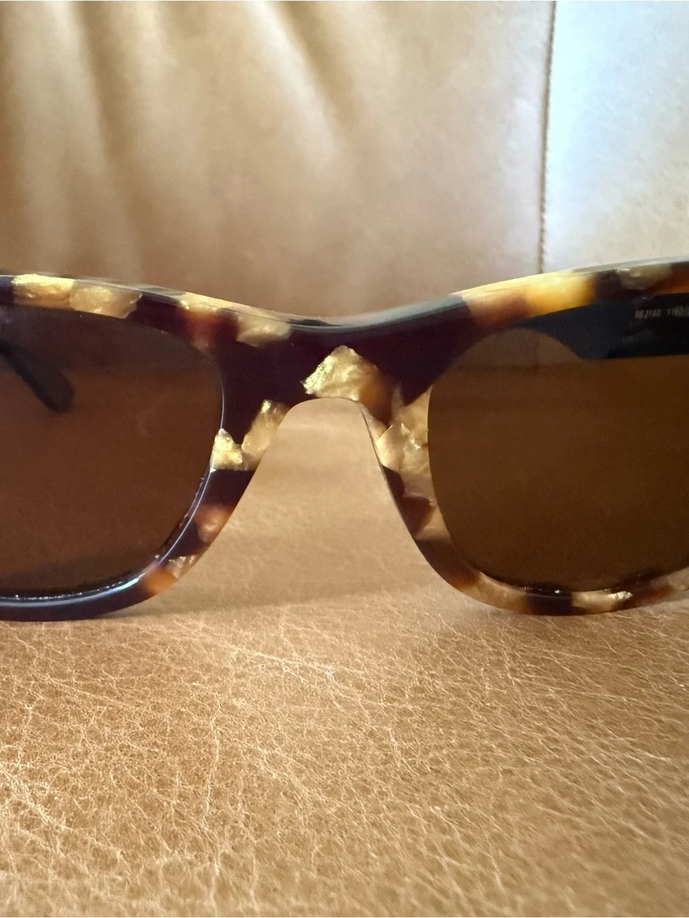Ray-Ban Tortoise  Sunglasses and Pouch